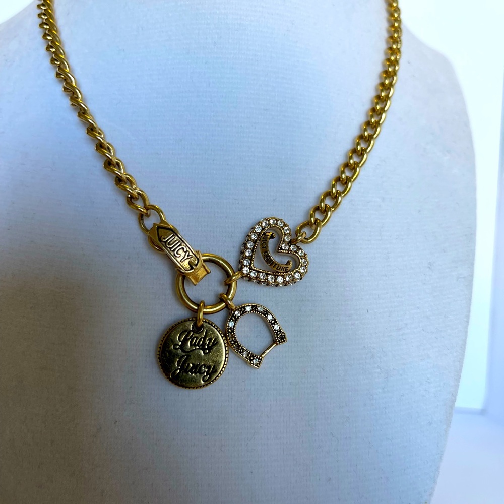 Vintage Juicy Couture necklace.